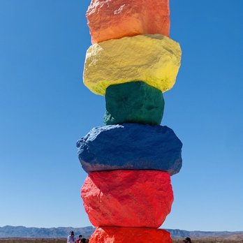 Seven Magic Mountains - Public Art Near Me - Las Vegas, Nevada