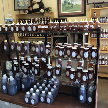 Harold P. Curtis Honey Co - a display of jars of honey - Specialty Food Near Me - LaBelle, Florida Harold P. Curtis Honey Co - a display of jars of honey - Specialty Food Near Me - LaBelle, Florida