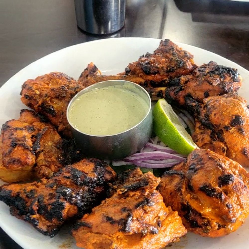 Anjappar Chettinad Indian Restaurant - Chicken Tandoori - Indian Near Me - Tustin, California