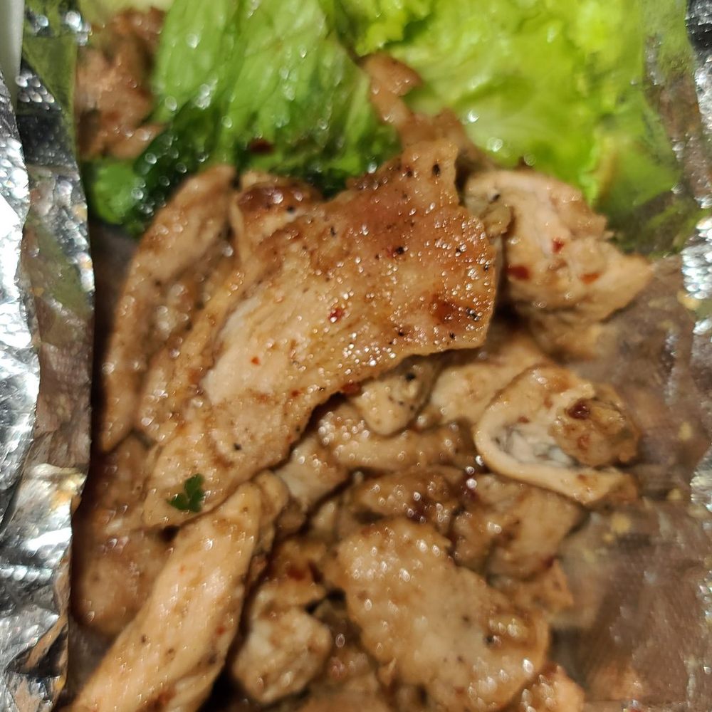Tum Nak Thai - Ordered garlic and peppers pork, got chicken salad - Thai Near Me - Mesa, Arizona Tum Nak Thai - Ordered garlic and peppers pork, got chicken salad - Thai Near Me - Mesa, Arizona