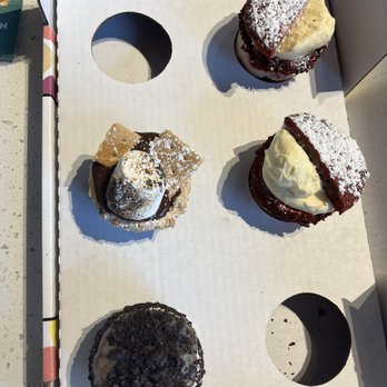 JARS by Fabio Viviani - The 4 we bought. There are a lot of rotating flavor options - Desserts Near Me - Chicago, Illinois