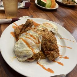 Lumber Inn - Chicken biscuit and gravy