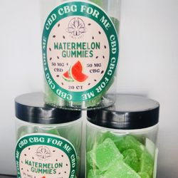 CBD CBG FOR ME - WATERMELON GUMMIES CBD CBG-Available online and in store