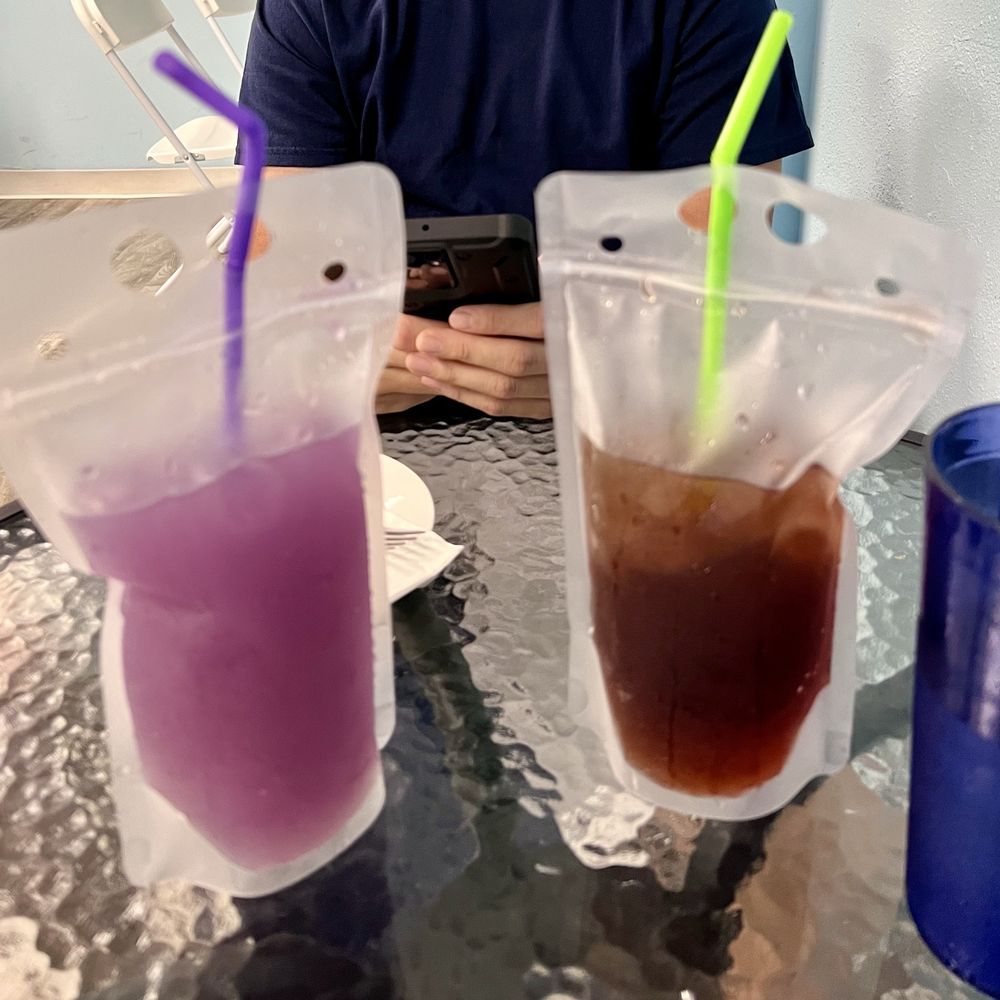 Sweet Corner Cafe - Magic Butterfly Pea Lemonade Raspberry Black Tea - Comfort Food Near Me - Aiea, Hawaii Sweet Corner Cafe - Magic Butterfly Pea Lemonade Raspberry Black Tea - Comfort Food Near Me - Aiea, Hawaii