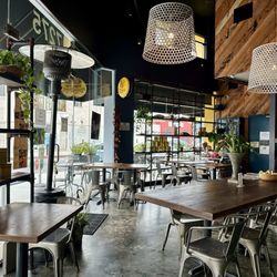 Summer Buffalo - Restaurant interior.