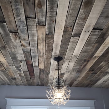Honeycomb Salon - Ceiling above the washing stations. - Hair Salons Near Me - Louisville, Kentucky