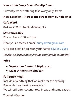 The Curry Diva by null