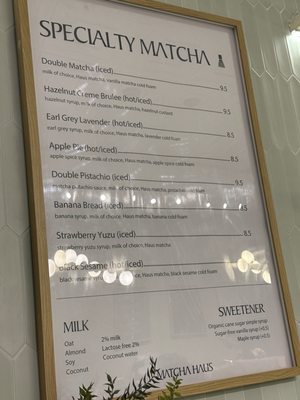 Menu photo 2 Matcha Haus Toronto, ON Menu photo 2 Matcha Haus Toronto, ON