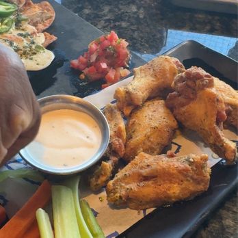 Topgolf - Lemon pepper wings - Golf Near Me - El Segundo, California
