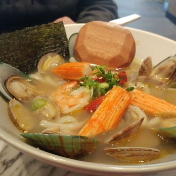 Petit Potato - Sake seafood udon - Taiwanese Near Me - Toronto, Ontario Petit Potato - Sake seafood udon - Taiwanese Near Me - Toronto, Ontario