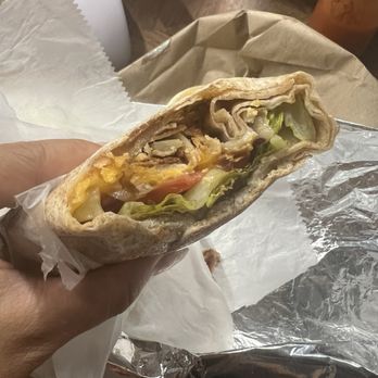 Mr Bagels & Deli - Buffalo Chicken Wrap, but where's the chicken? - Bagels Near Me - Fort Lee, New Jersey Mr Bagels & Deli - Buffalo Chicken Wrap, but where's the chicken? - Bagels Near Me - Fort Lee, New Jersey