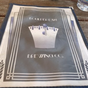 Boulder Dam Brewing Co. - The cover of the menu - Breweries Near Me - Boulder City, Nevada