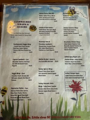 Menu photo 1 Jilla's Gourmet Kitchen Little River, SC