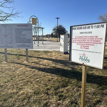 Jefferson Park - Splash pad rules & hours (3/4/2023) - Basketball Courts Near Me - Hobbs, New Mexico