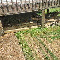 The Honey Do Service - Franklin - The large pile of debris they left for me to deal with.