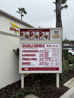 Menu photo 1 In-N-Out Burger San Pedro, CA