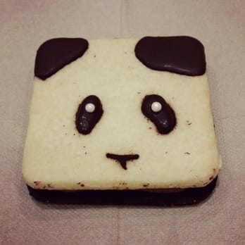 Panda Express Innovation Kitchen - Panda cookie! So freakin' cute! - Chinese Near Me - Pasadena, California