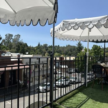 The Pour Choice - Upstairs balcony with a beautiful view - Coffee & Tea Near Me - Auburn, California