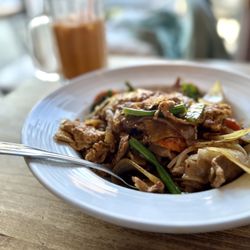 Thai Farm House BBQ and Bistro - Drunken Noodles with Beef