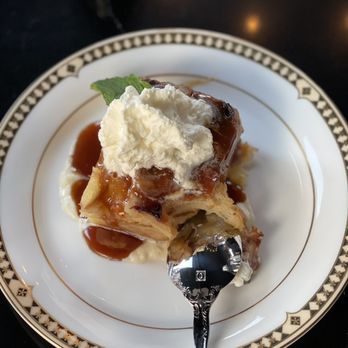 Boxcar Bistro - Croissant bread pudding - BEST EVER! - French Near Me - Missoula, Montana Boxcar Bistro - Croissant bread pudding - BEST EVER! - French Near Me - Missoula, Montana