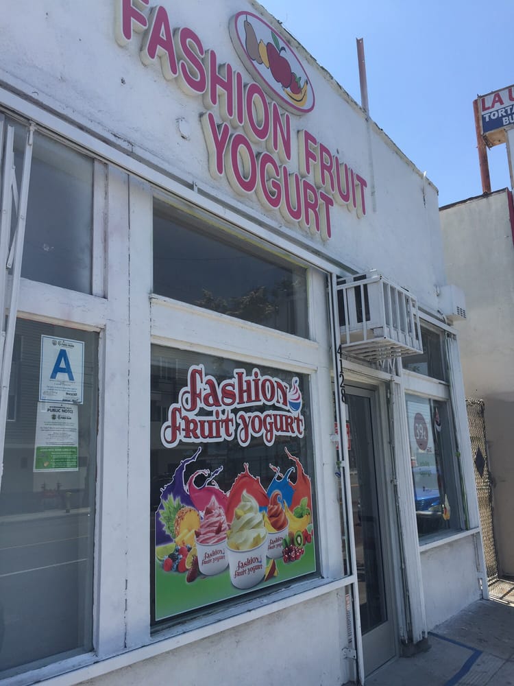 FASHION FRUIT YOGURT Updated September 2024 4125 Whittier Blvd, Los