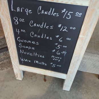 Light It Up Candle - Here's the picture of their price board. I snagged a picture of it on my way out. Enjoy! Yes!!! - Candle Stores Near Me Light It Up Candle - Here's the picture of their price board. I snagged a picture of it on my way out. Enjoy! Yes!!! - Candle Stores Near Me