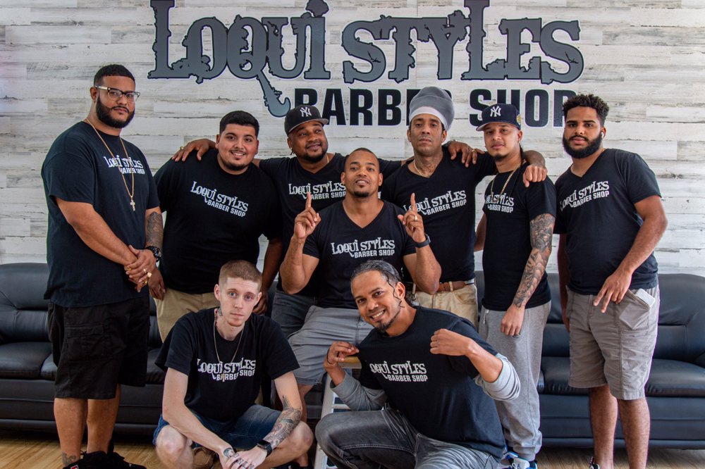 Loquistyles Barbershop Logo