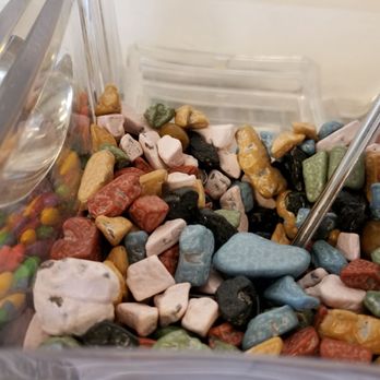 Kimmie Candy - All natural dyes for their famous choco rocks - Candy Stores Near Me - Reno, Nevada Kimmie Candy - All natural dyes for their famous choco rocks - Candy Stores Near Me - Reno, Nevada