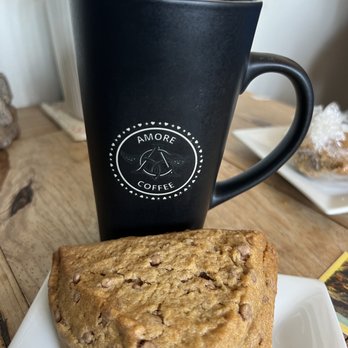 Amore Coffee - Scone + latte = heaven - Coffee & Tea Near Me - West St Paul, Minnesota