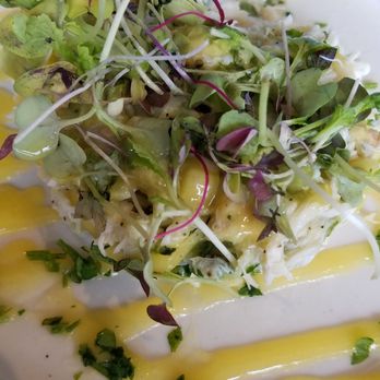 Copperbarn Coffeebar & Eatery - Crabmeat, avocado and mango napoleon - Coffee & Tea Near Me - Middletown, New York Copperbarn Coffeebar & Eatery - Crabmeat, avocado and mango napoleon - Coffee & Tea Near Me - Middletown, New York