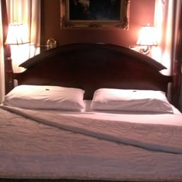 Turn down service in the Lindsey Room. Very comfy beds!