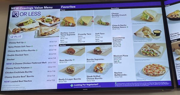 Menu photo 1 Taco Bell Chino Hills, CA