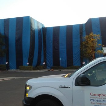 Campbell Termite Control Services - Structural fumigation of an office building. - Pest Control Near Me - Garden Grove, California