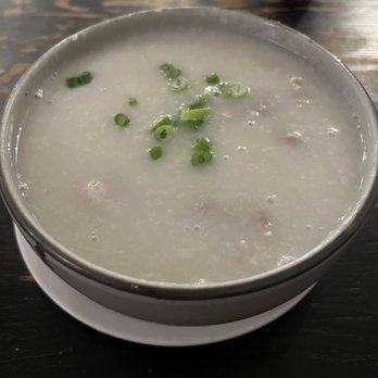 Noodle Village - Pork And Pork Stomach Congee - Chinese Near Me - New York, New York Noodle Village - Pork And Pork Stomach Congee - Chinese Near Me - New York, New York