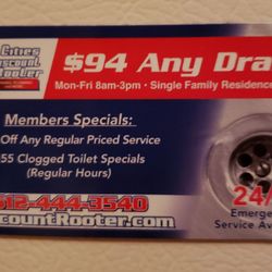 Discount Plumbing and Drain Cleaning