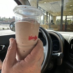 Wendy's - Partially full The Original Frosty - Chocolate