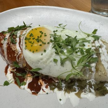 Yolked Kitchen - Christmas burrito - Breakfast & Brunch Near Me - Clovis, California Yolked Kitchen - Christmas burrito - Breakfast & Brunch Near Me - Clovis, California