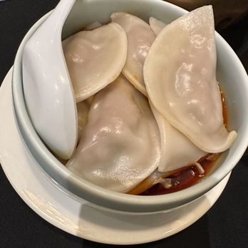 EMei - Homemade Dumplings in Hot Chili Oil (8pc) - Szechuan Near Me - Philadelphia, Pennsylvania EMei - Homemade Dumplings in Hot Chili Oil (8pc) - Szechuan Near Me - Philadelphia, Pennsylvania