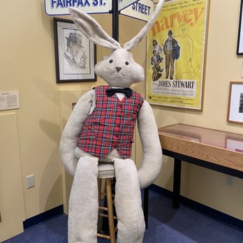 Jimmy Stewart Museum - Movie prop from "Harvey" - Art Museums Near Me - Indiana, Pennsylvania Jimmy Stewart Museum - Movie prop from "Harvey" - Art Museums Near Me - Indiana, Pennsylvania