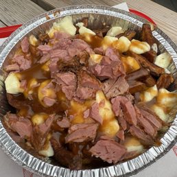 Smoked meat poutine Smoked meat poutine