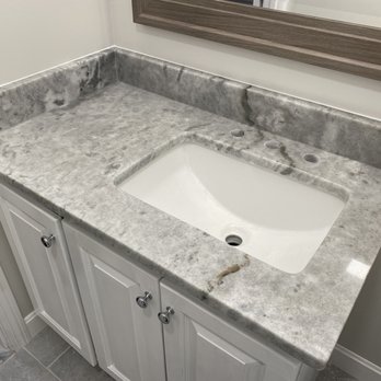 Quality Granite & Cabinets - Bathroom marble counter - Countertop Installation Near Me - Concord, New Hampshire Quality Granite & Cabinets - Bathroom marble counter - Countertop Installation Near Me - Concord, New Hampshire