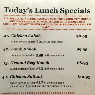 Menu photo 5 Falafel Cafe Marietta, GA