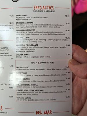 Menu photo 5 Taco Libre Pasadena, CA
