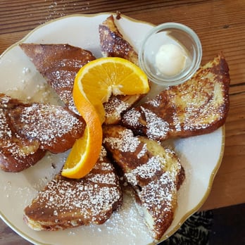 La Note - Cinnamon brioche French toast. - French Near Me - Berkeley, California