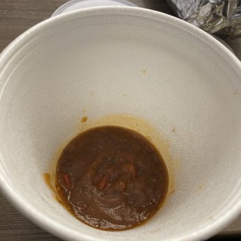 Gus's Steakhouse - About an ounce of sad pasta sauce to-go with my sad pasta - Steakhouses Near Me - Sonora, California
