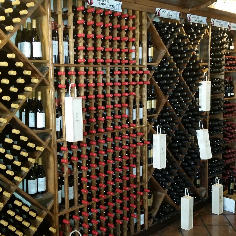 LA Cetto - Wine Bottles in Large Tasting Room - Wineries Near Me - Valle de Guadalupe, BCN