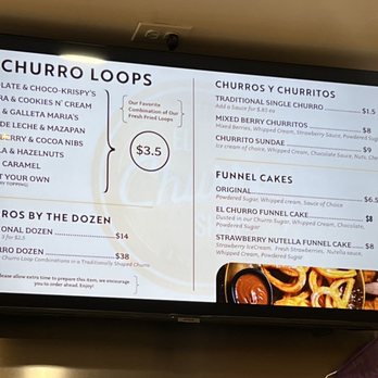 El Churro Shop - Menu - Coffee & Tea Near Me - Chicago, Illinois
