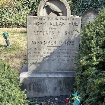 EDGAR ALLAN POE GRAVE - Updated January 2025 - 333 Photos & 89 Reviews ...