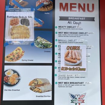 Wet -Mex - Breakfast menu - Mexican Near Me - Seattle, Washington