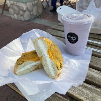 Clearwater Bagel - Jalapeño cheddar bagel - Bagels Near Me - Walnut, California